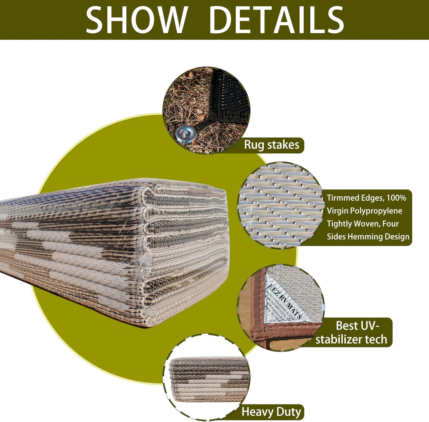Productos EEZ para casas rodantes – Tapetes para patiocasa rodante