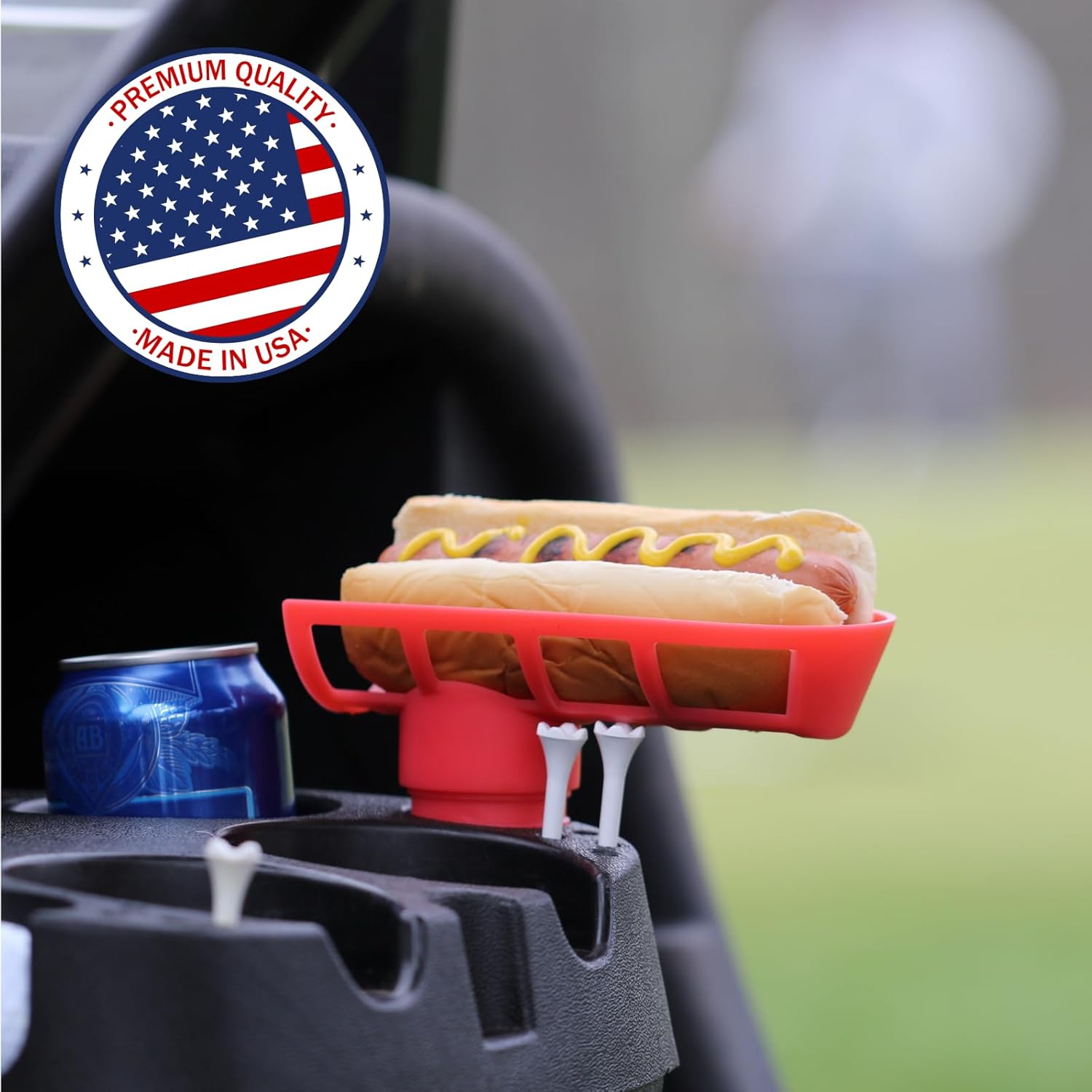 Dog’on Caddy – Soporte para carrito de golf para perros calientes  Regalos de torneo de golf  Regalo único de golf  Regalos de golf de menos de $15