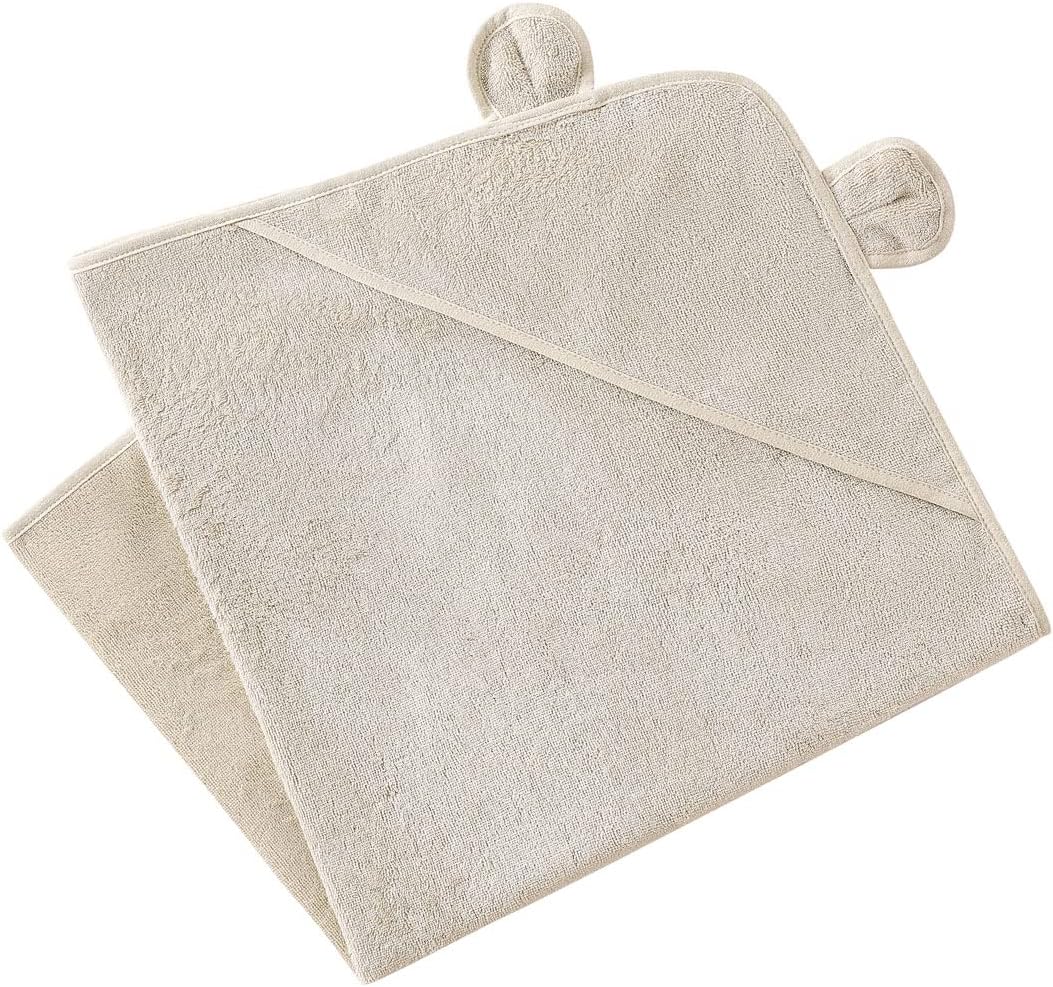 SUZEL Juego de toallas de baño con capucha para bebé, viscosa suave de bambú, para recién nacidos, bebés, 30 x 30 pulgadas