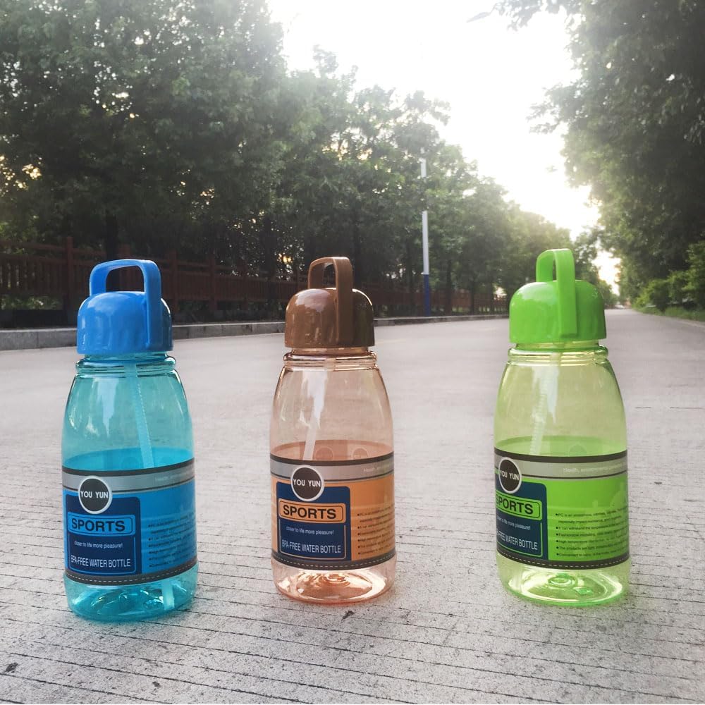 WEIRUIFANZHI Botella de agua grande de 67 onzas con colador de frutas y pajilla, botella de filtro de agua sin BPA a prueba de fugas para gimnasio