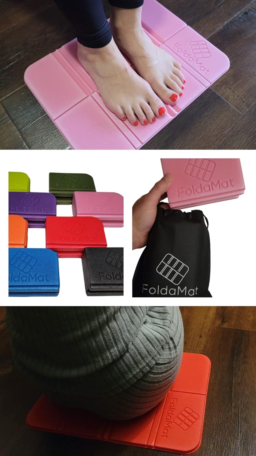 Almohadilla de gimnasio plegable de espuma para cambiar de vestuario, impermeable, resistente a la humedad. La alfombrilla sin olor es ideal para