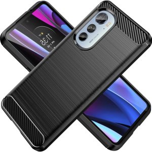 Funda de teléfono para Moto Edge 2022, Motorola Edge 2022, funda de fibra de carbono a prueba de golpes, resistente a los arañazos, funda trasera de Funda de teléfono para Moto Edge 2022, Motorola Edge 2022, funda de fibra de carbono a prueba de golpes, resistente a los arañazos, funda trasera de