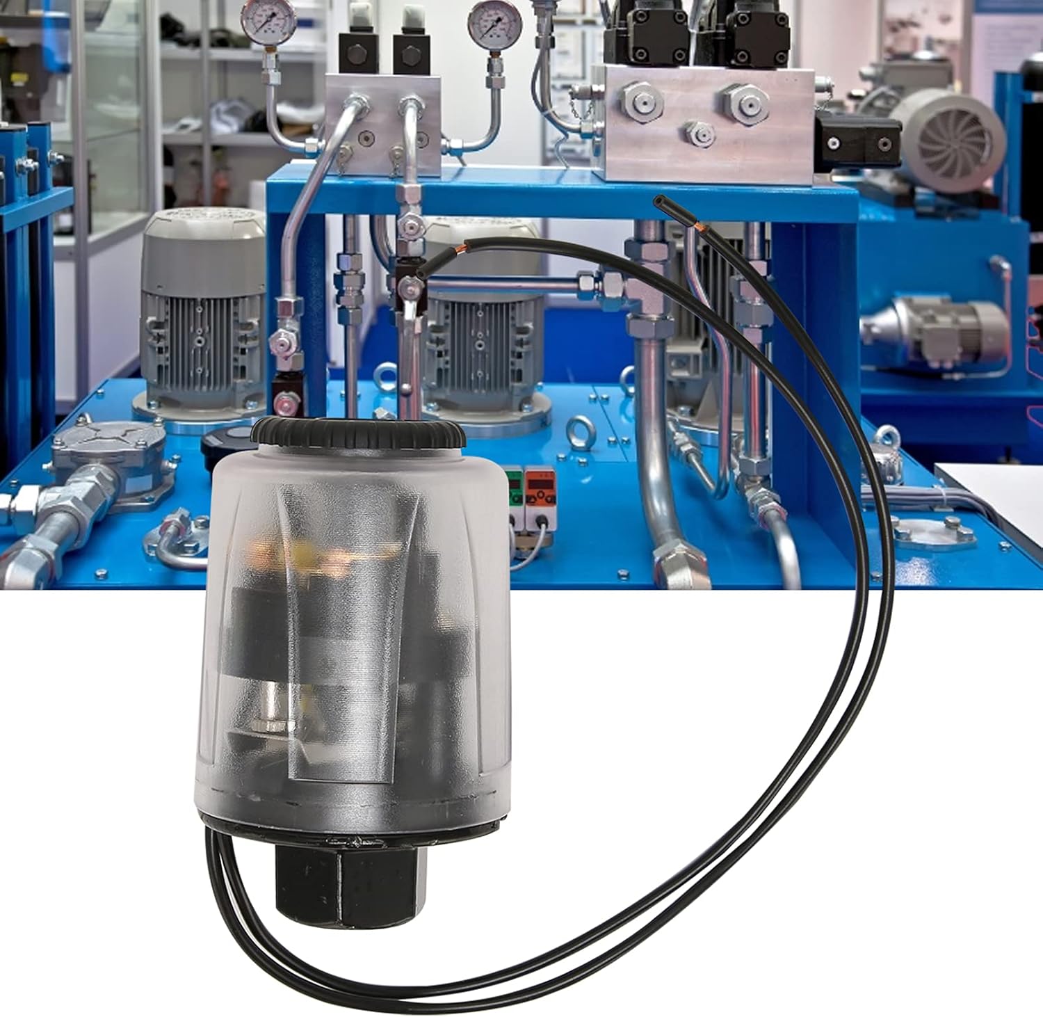 Controlador de interruptor de bomba de refuerzo autocebante Controlador de bomba de agua mecánica ajustable para agua fría y caliente automática