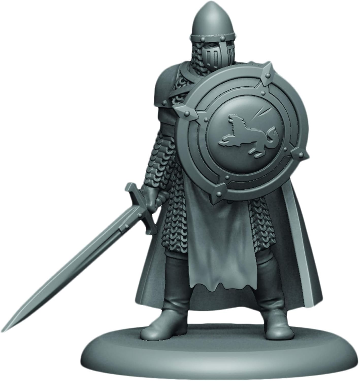 CMON Juego de miniaturas de mesa de una canción de hielo y fuego, caja de unidades de espadas juradas Stark – Promesa de lealtad a House Stark!
