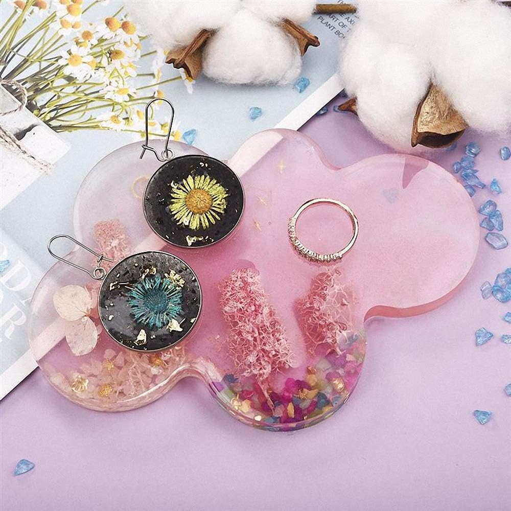 2 moldes grandes y pequeños de resina de nube, molde de silicona de nube, hecho a mano, resina epoxi, decoración de joyas, forma de nube, SL, moldes