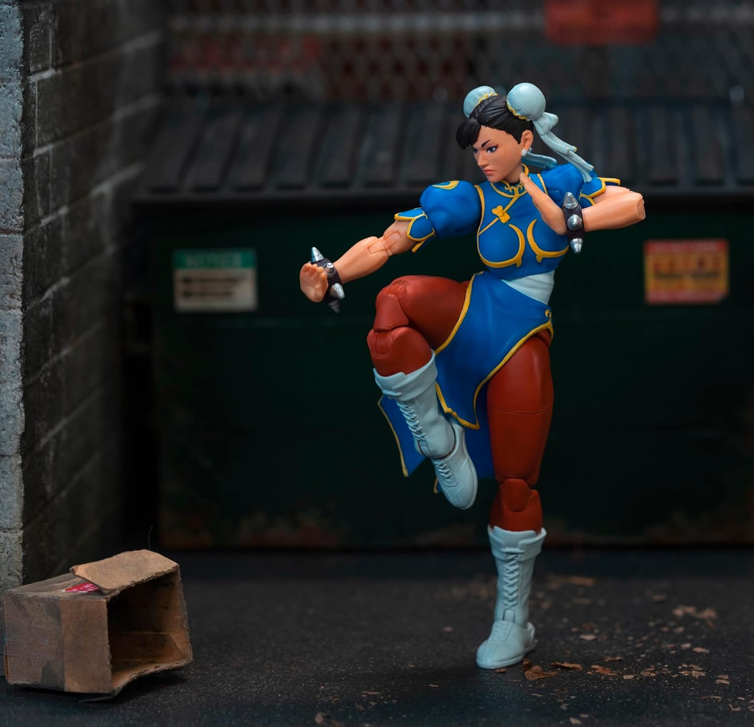 Chun-LI Street Fighter – Figura de coleccionista de lujo de 6 pulgadas