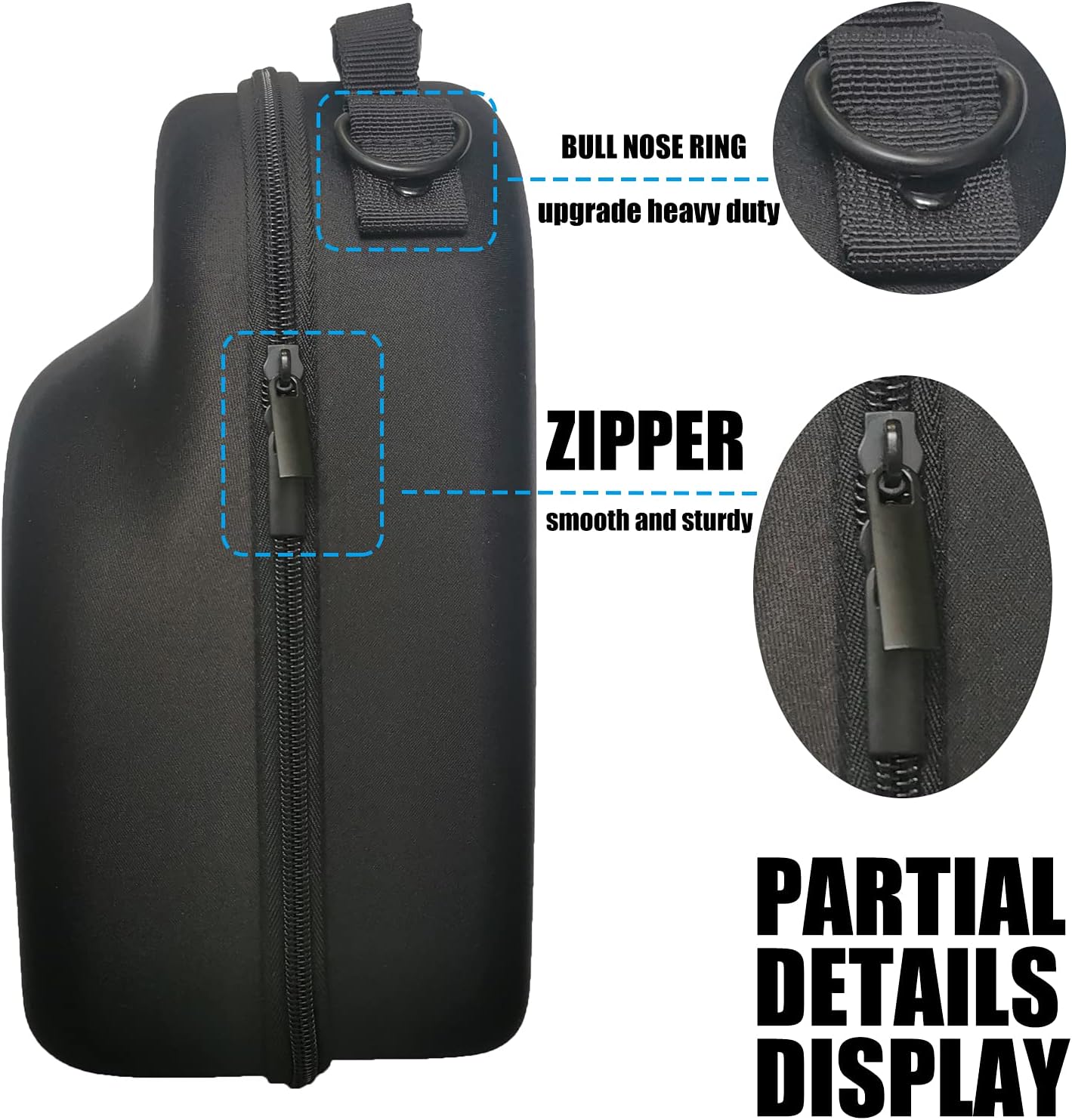 Funda protectora de sombrero de viaje para gorras de béisbol, bolsa de béisbol, soporte para sombreros para viajes (1-6), bolsa de viaje con correa