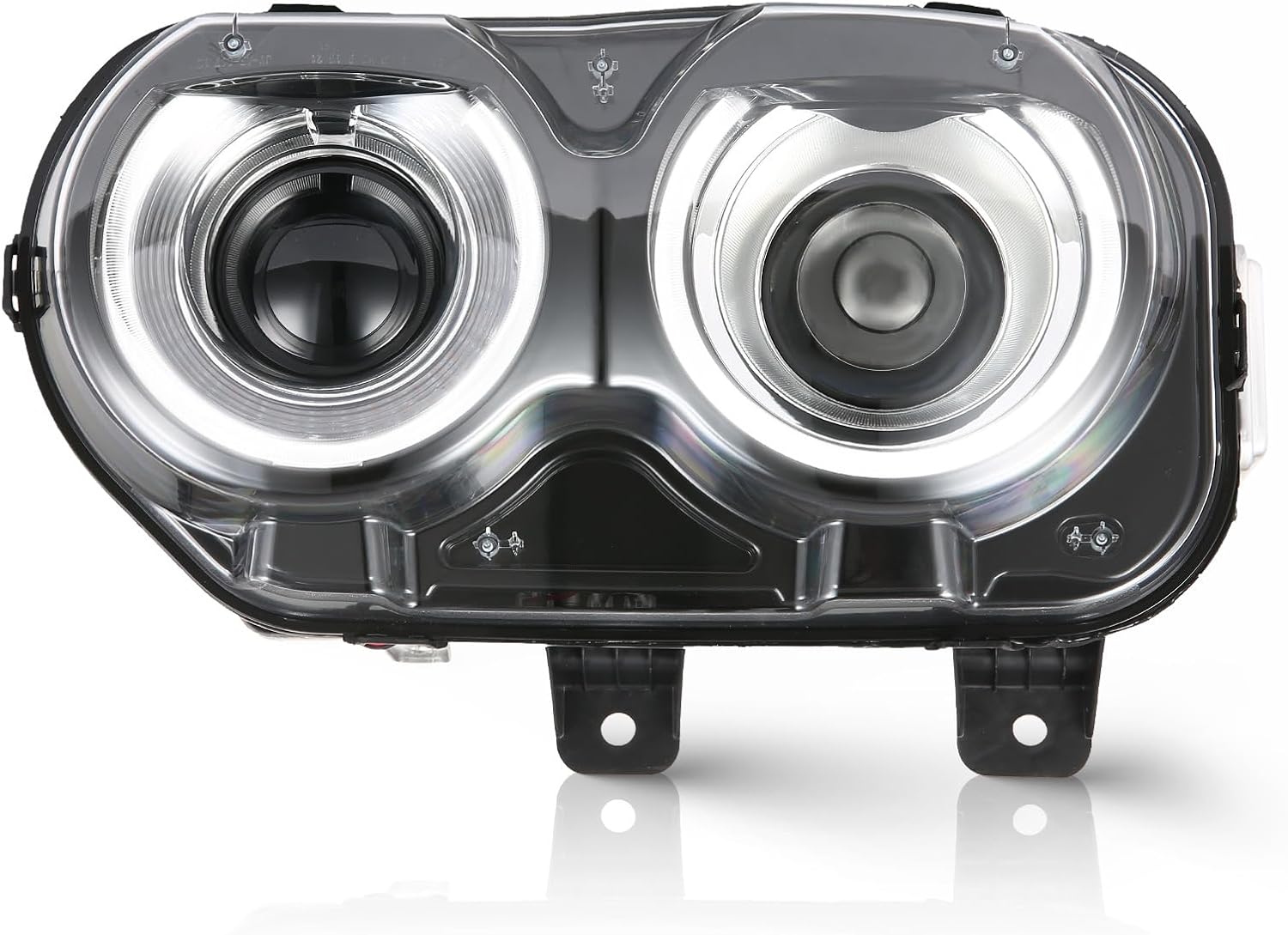 Partzer Kit de montaje de faros delanteros HIDxenón para Dodge Challenger 2015-2023 con LED DRL lado izquierdo del conductor LH  68174067AF