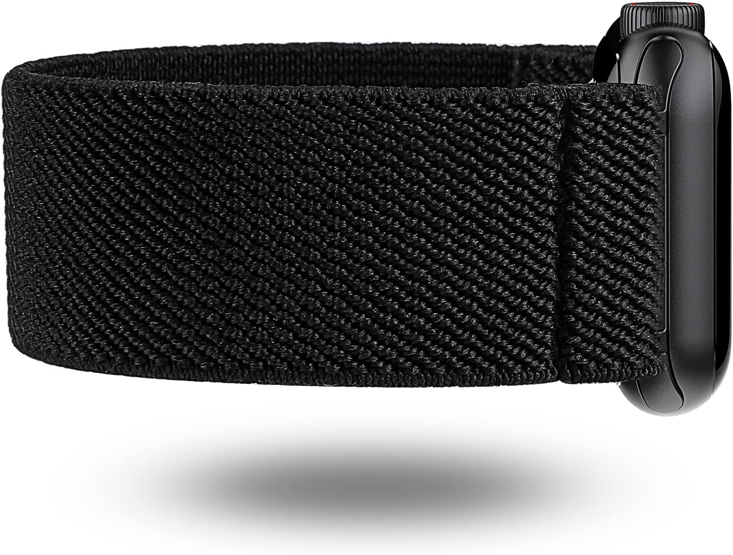 TOYOUTHS Correa elástica compatible con Apple Watch Band Scrunchies elástica Solo Loop de nailon suave para iWatch Ultra 12 (1.732 pulgadas), Series