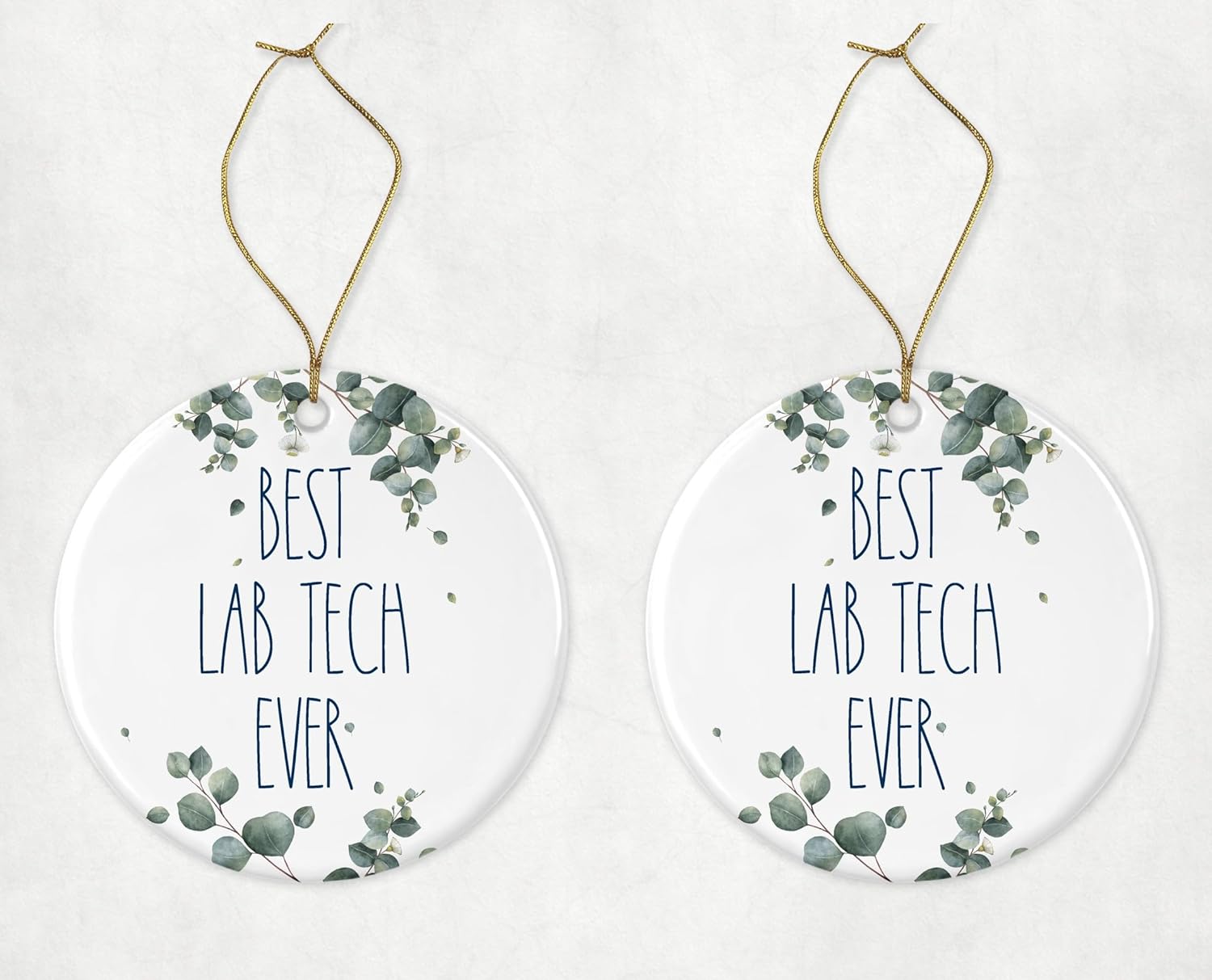Adorno de Lab Tech, adorno de la mejor tecnología de laboratorio, adorno de Navidad de la mejor tecnología de laboratorio, regalo para tecnología de