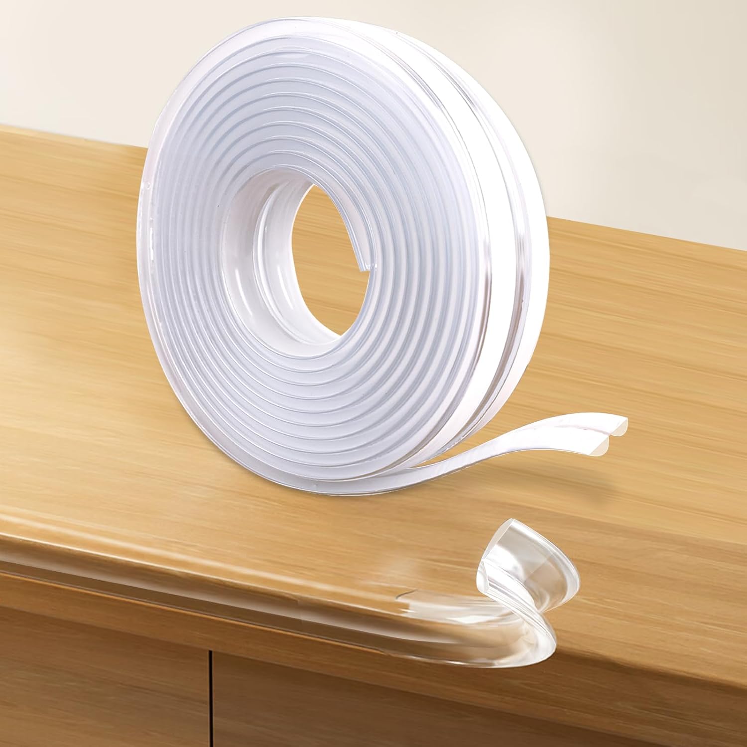 Protector de bordes a prueba de bebés de 10 pies, esquinas y bordes a prueba de bebés, protectores de esquinas para muebles, protectores de esquinas