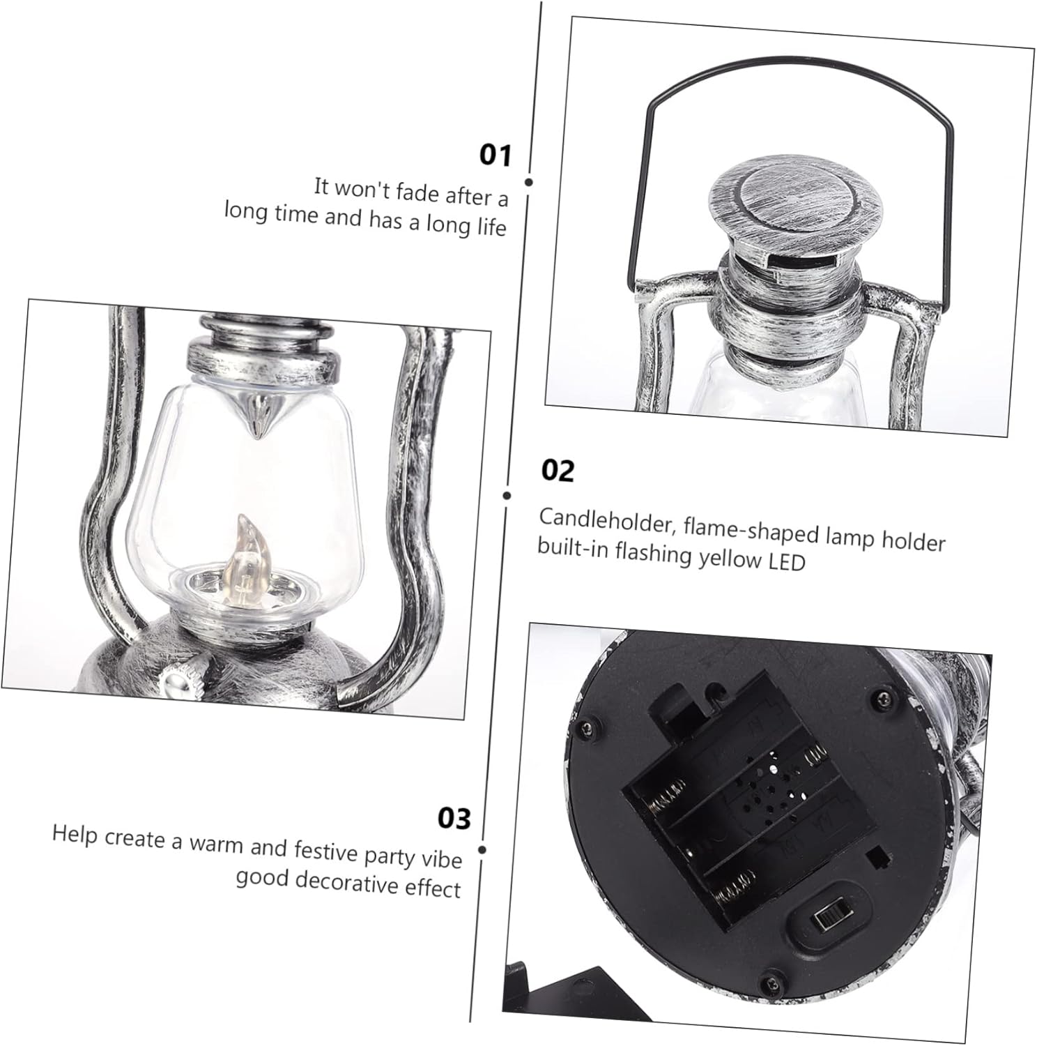 1 unid linterna retro recargable lámpara de aceite asiático lámpara colgante linterna rústica queroseno luz de aceite de mano lámpara de aceite de