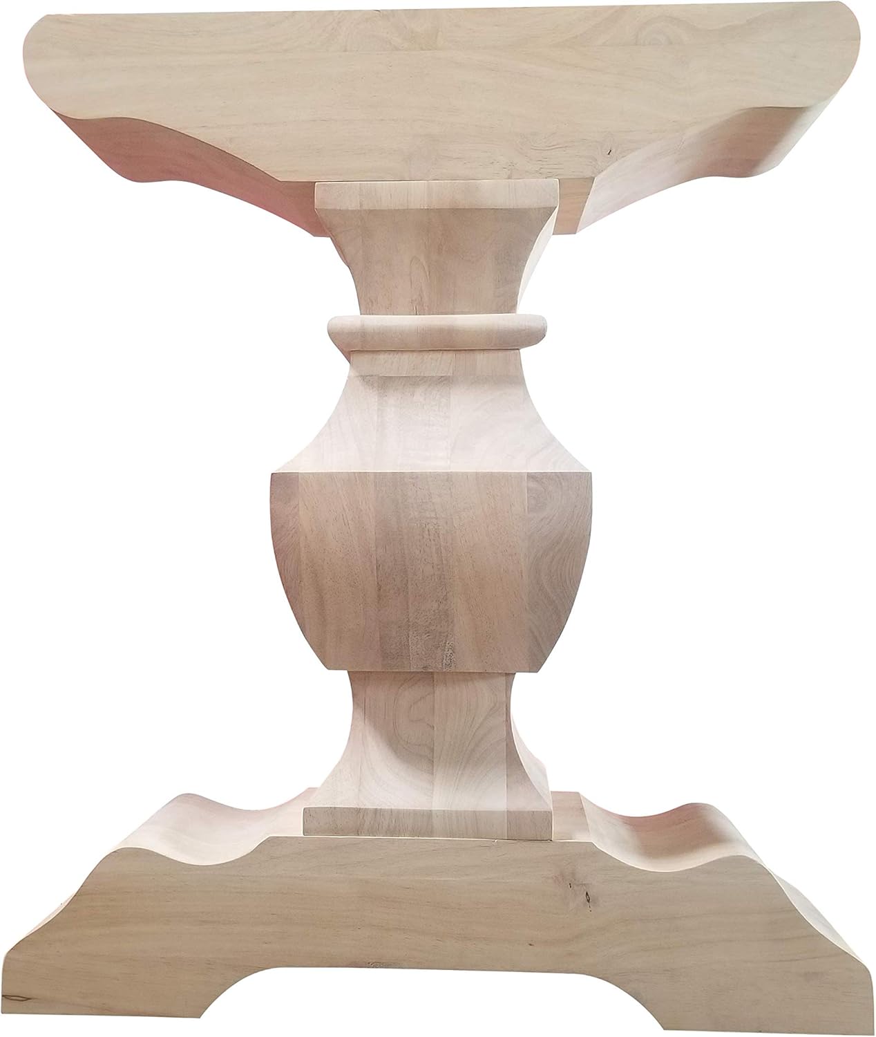 DESIGN 59 Base de mesa de caballete – Pedestal de madera dura individual (P02)