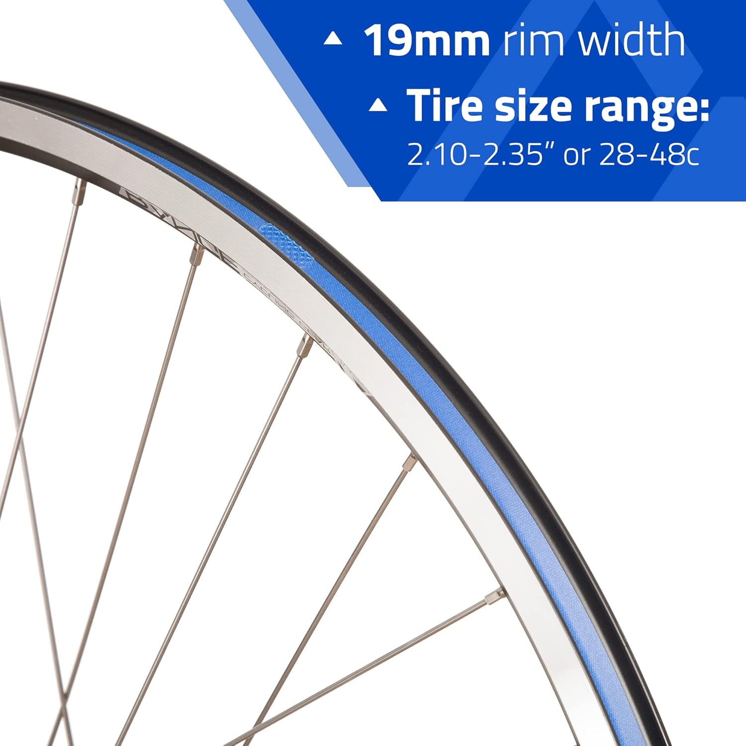 DW19-700 Rueda de bicicleta de montaña de 29″, delantera o trasera, doble pared, freno de disco o llanta, rueda libre o casete, 36 radios