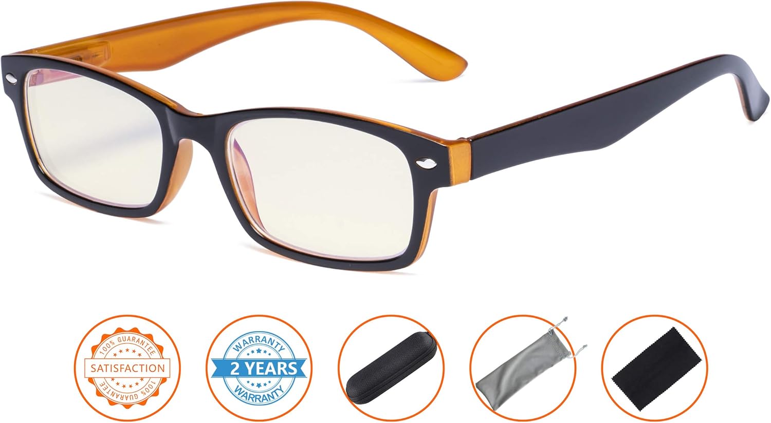CessBlu – Lentes con filtro de luz azul que reducen la vista cansada al leer, anti rayos azules, protección UV, lentes de lectura para computadora