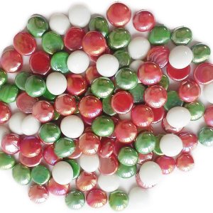Rellenos de jarrón – Gemas de vidrio… (1 libra, Ópalo de mezcla navideña) Rellenos de jarrón – Gemas de vidrio… (1 libra, Ópalo de mezcla navideña)
