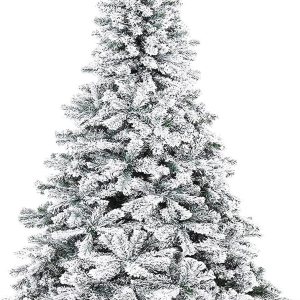 Oakmont – Árbol de Navidad artificial de 7 pies, con ramas de nieve para decoración navideña, con soporte de metal, PVC de alta calidad, 1000 puntas Oakmont – Árbol de Navidad artificial de 7 pies, con ramas de nieve para decoración navideña, con soporte de metal, PVC de alta calidad, 1000 puntas
