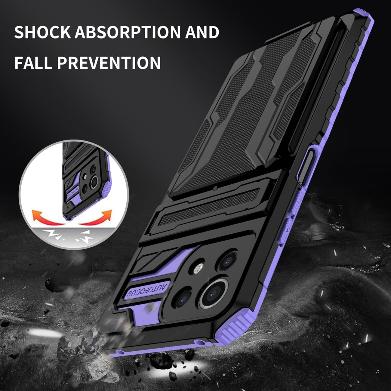 GTBDEKI Funda de teléfono para Xiaomi 11 Lite 5G11 Lite 5G NEMi 11 Youth M2101K9AG Funda con protector de pantalla, billetera desmontable titular de