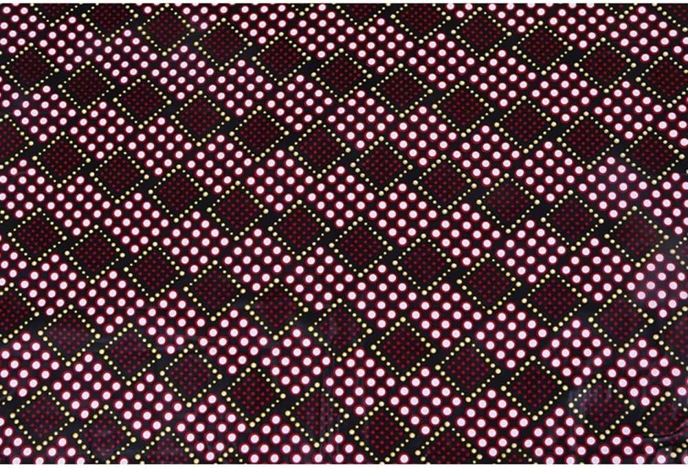 Tela africana 100% algodón Ankara cera impresión tela 6 yardas de tela para vestido de fiesta