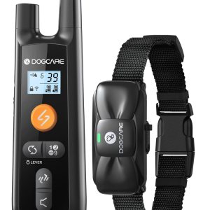 Collar de choque para perros DOG CARE 2024 avanzado de 4000 pies con control remoto, collar eléctrico IP67, 3 modos de entrenamiento, puntas de Collar de choque para perros DOG CARE 2024 avanzado de 4000 pies con control remoto, collar eléctrico IP67, 3 modos de entrenamiento, puntas de