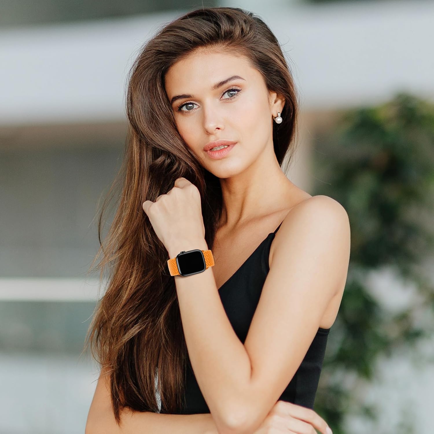 Qimela Sport Solo Loop – Correa de reloj compatible con Apple Watch de 1.496 in, 1.575 in, 1.614 in, 1.654 in, 1.732 in, 1.772 in, 1.929 in, para