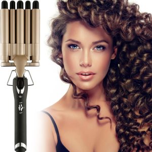 Rizador de pelo, rizador de 5 barriles de cerámica, barriles de turmalina, rizador de pelo, rizador portátil ajustable de temperatura de Rizador de pelo, rizador de 5 barriles de cerámica, barriles de turmalina, rizador de pelo, rizador portátil ajustable de temperatura de