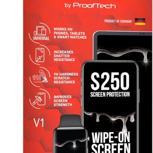 Luvvitt Protector de pantalla de vidrio líquido con protección de pantalla de 0 – Revestimiento resistente a los arañazos para todos los Luvvitt Protector de pantalla de vidrio líquido con protección de pantalla de 0 – Revestimiento resistente a los arañazos para todos los