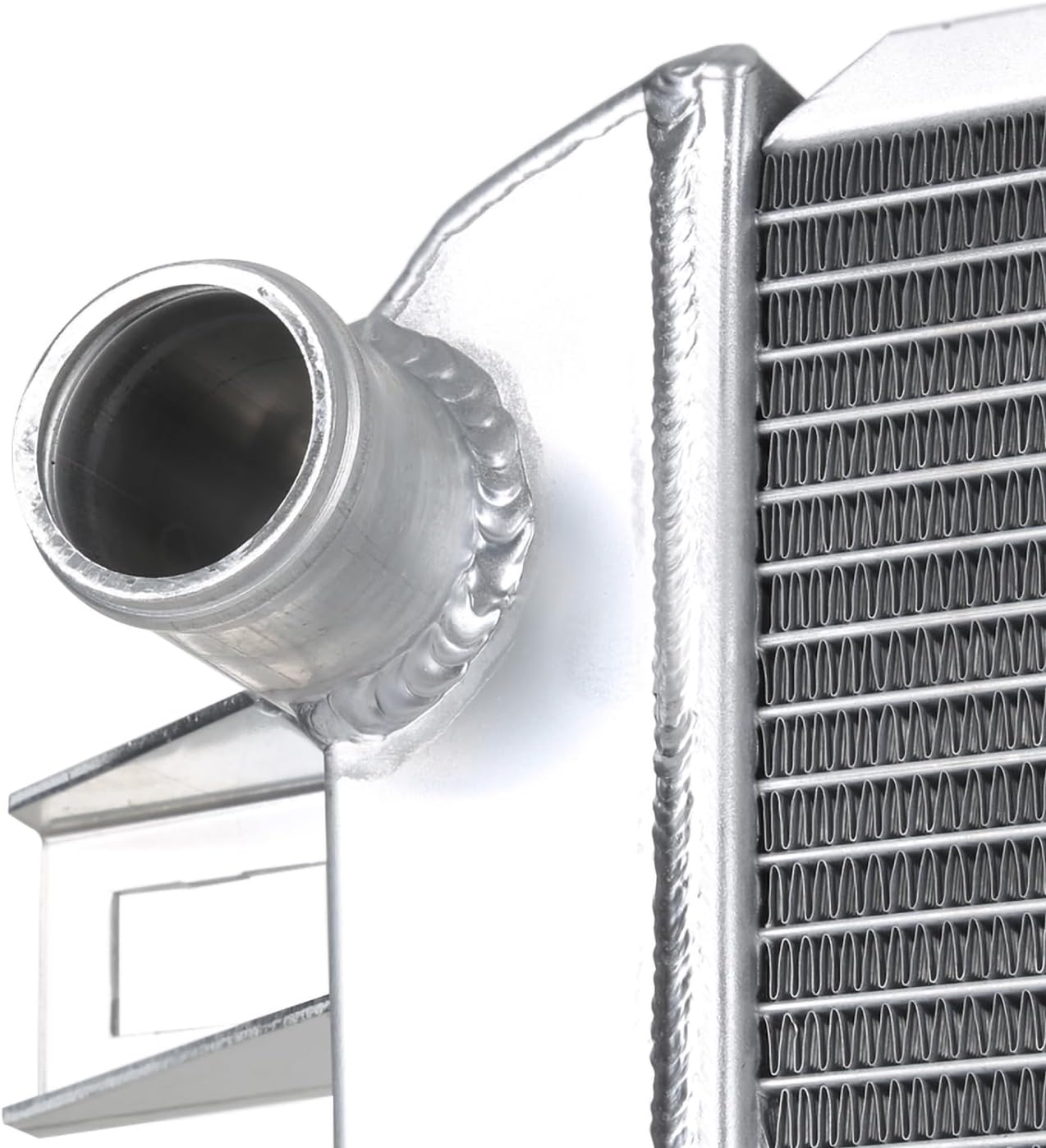 Spec-D Tuning Radiador de enfriamiento de aluminio de 3 filas compatible con Chevy Silverado Duramax 2001-2005 6.6L
