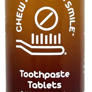 Chew Brush Smile – Pastillas de pasta de dientes 120 unidades (canela) Chew Brush Smile – Pastillas de pasta de dientes 120 unidades (canela)