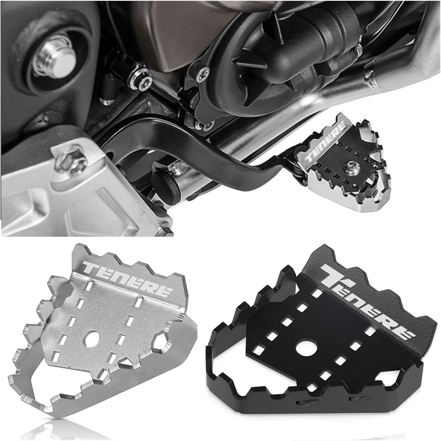 Motorcycle Accessories Brake Lever Extension Compatible with Yamaha TENERE 700 Tenere700 XTZ 700 2019 2020 2021 Tenere 700 2019-2023 (Color  , Size