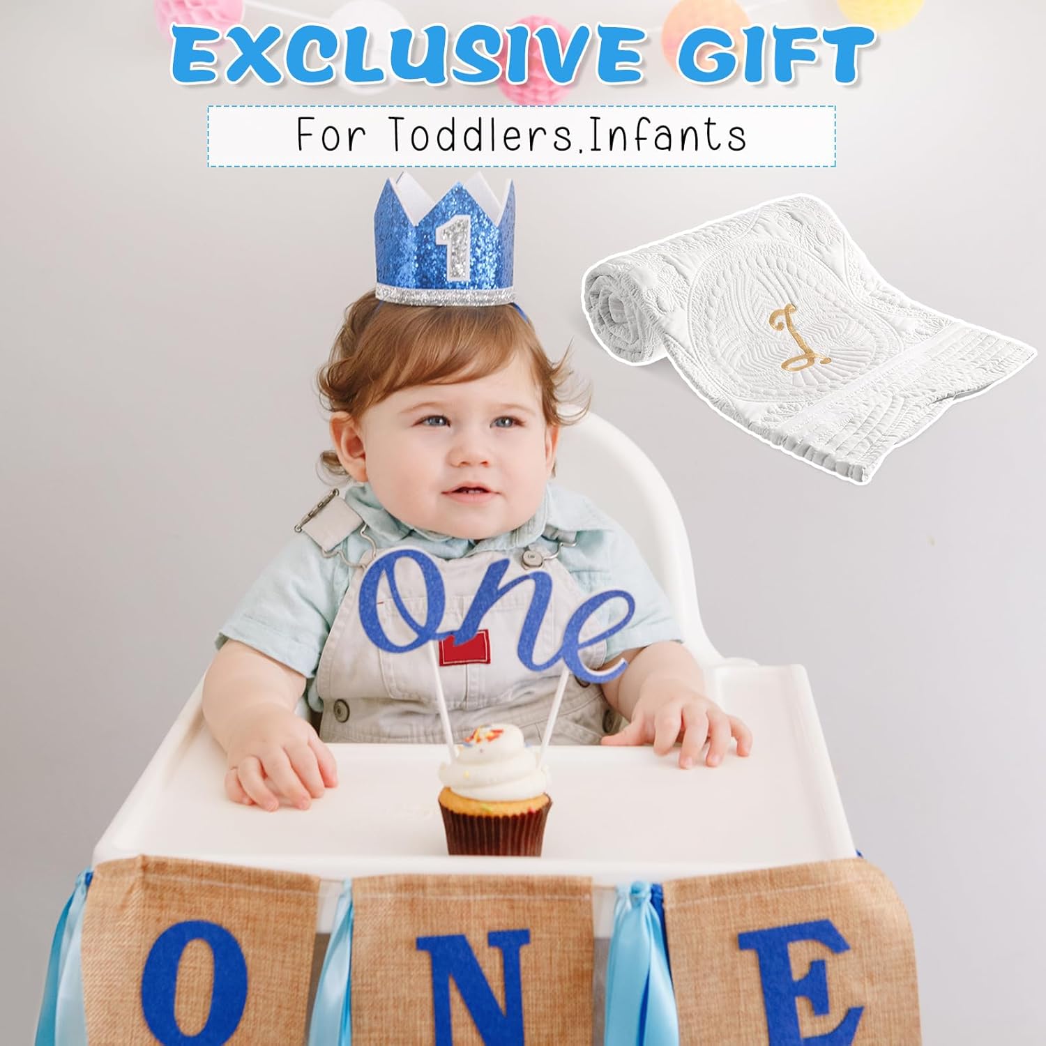 Mantas de edredón personalizadas para niñas y niños, manta de bebé suave con monograma bordada, regalos de Navidad para cuna (letra J)