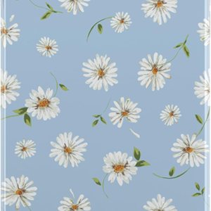 Casely Funda para iPhone 678 Plus  Daisy Daydream Baby Blue Floral Hard Shell Funda para teléfono Casely Funda para iPhone 678 Plus  Daisy Daydream Baby Blue Floral Hard Shell Funda para teléfono