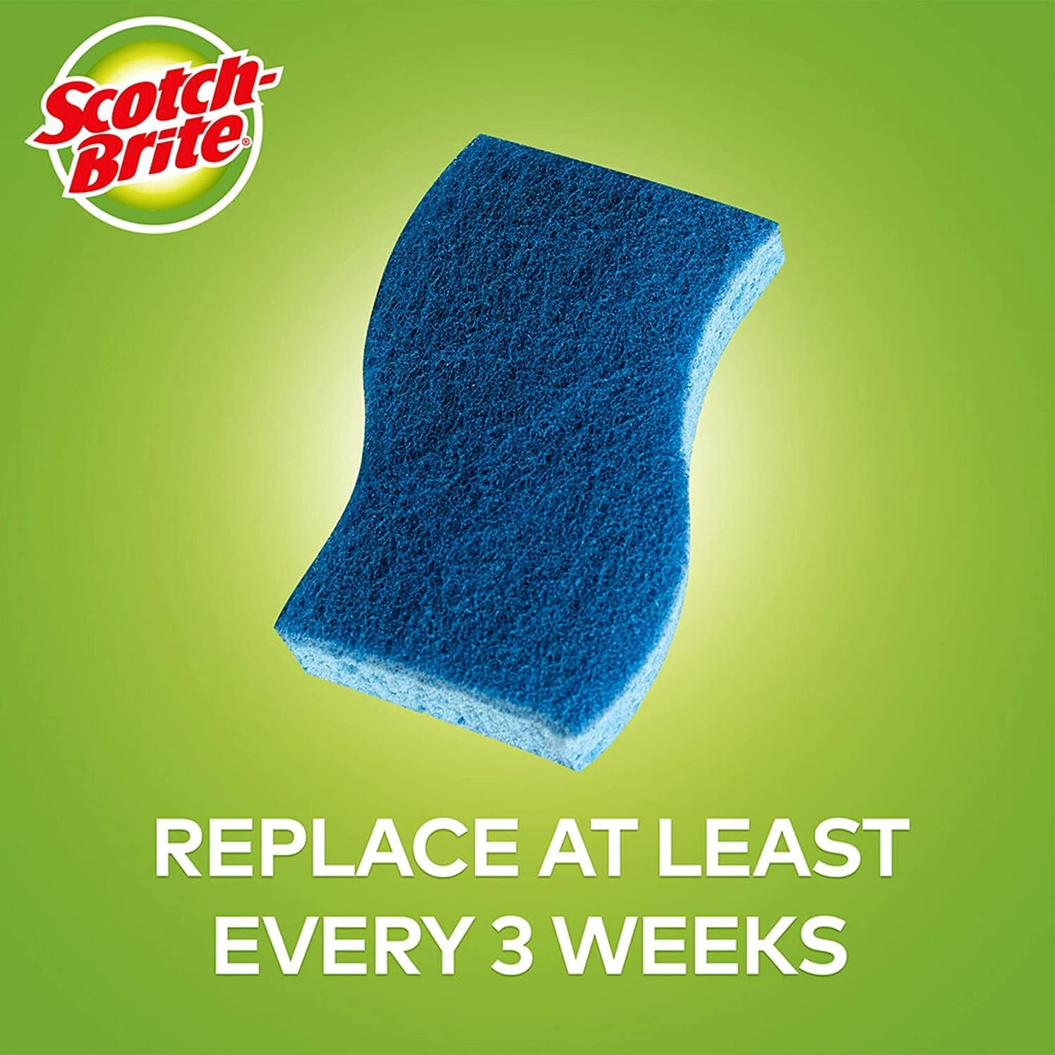 3M Scotch Brite – Esponja exfoliante (10, antiarañazos)