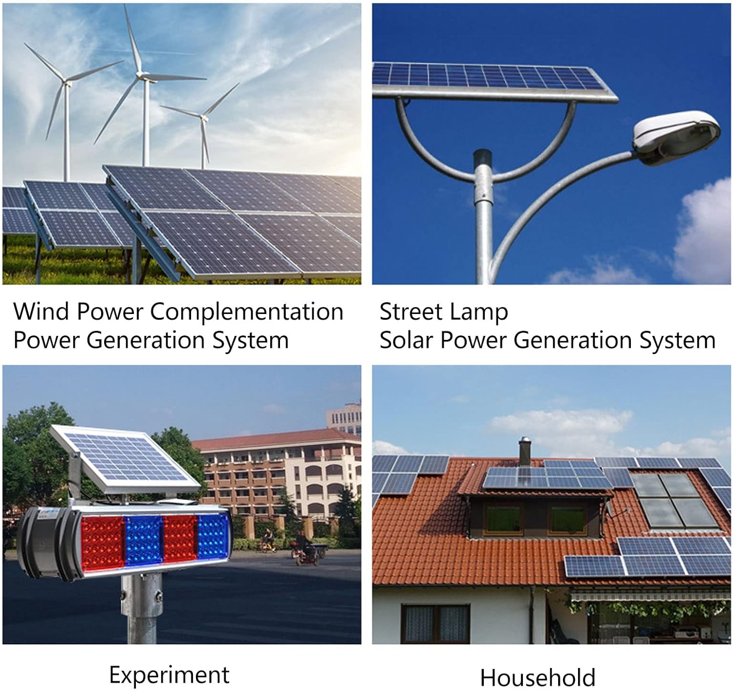 Panel solar, respetuoso del medio ambiente de alta conversión resistente al viento y a la nieve ahorro de energía 6V 320MA cargador de panel solar