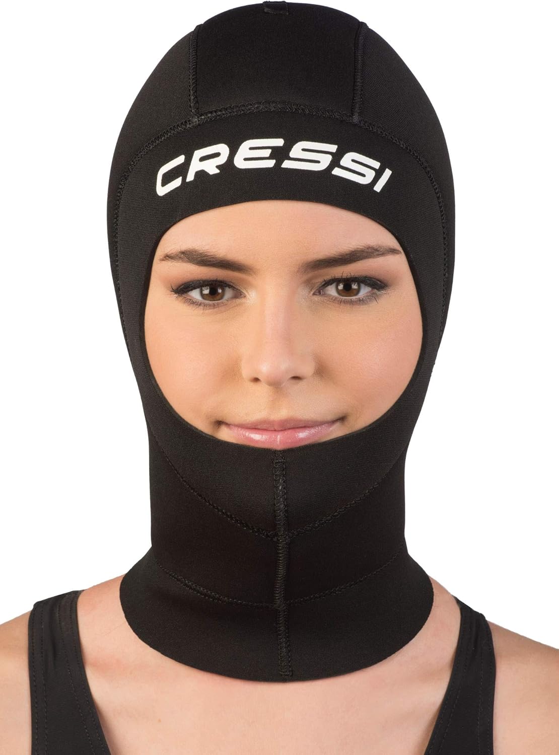 Cressi Capucha de buceo unisex de neopreno para adultos, 0.197 in de grosor, buceo, esnórquel, surf – Capucha individual diseñada en Italia