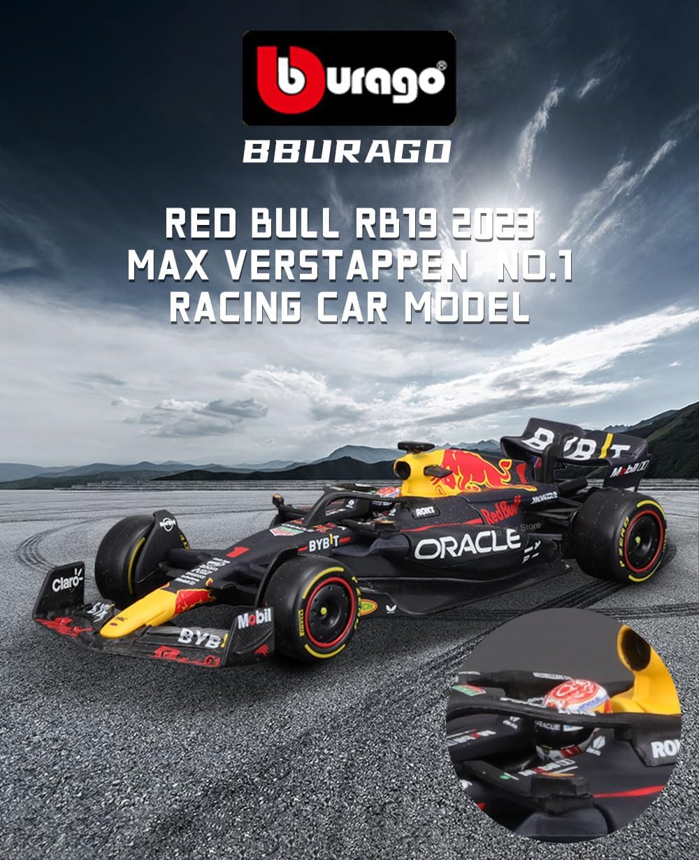 Bburago 143 2023 F1 Red Bull RB19 No. #11 Sergio Pérez Ferrari Mercedes Formula Racing Aleación Coche Diecast Modelo (RB19 No.#11)