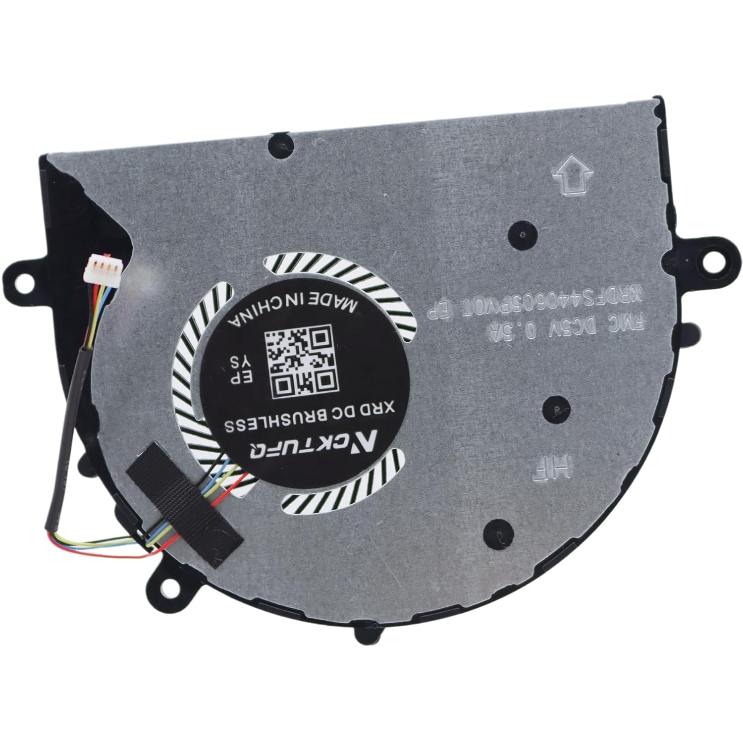 Deal4GO 5V Ventilador de refrigeración de CPU 5F10Q12179 DFS440605PV0T FK3V Reemplazo para Lenovo Yoga 720-12 720-12IKB Yoga 320