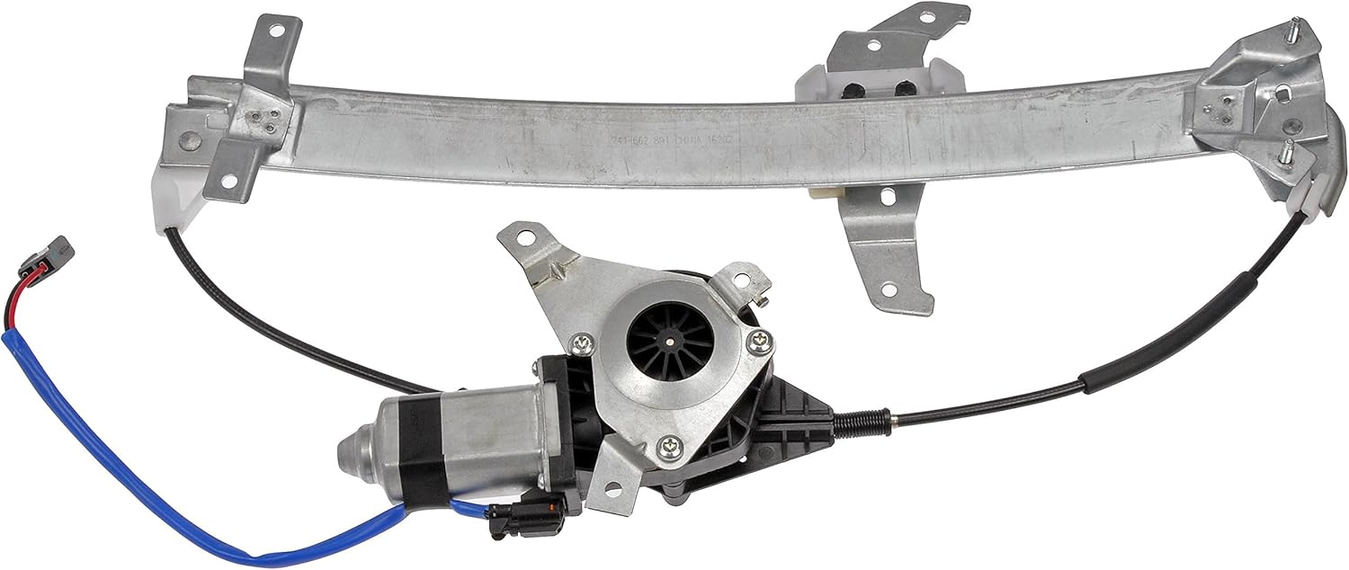 Dorman 741-662 Conjunto de motor y regulador de elevalunas eléctrico delantero del lado del conductor compatible con modelos Lincoln seleccionados