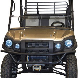 Kawasaki, Mule Pro Series (2015 & posteriores), techo y parabrisas plegable y protector de viento, lo último en versatilidad, resistente contra Kawasaki, Mule Pro Series (2015 & posteriores), techo y parabrisas plegable y protector de viento, lo último en versatilidad, resistente contra