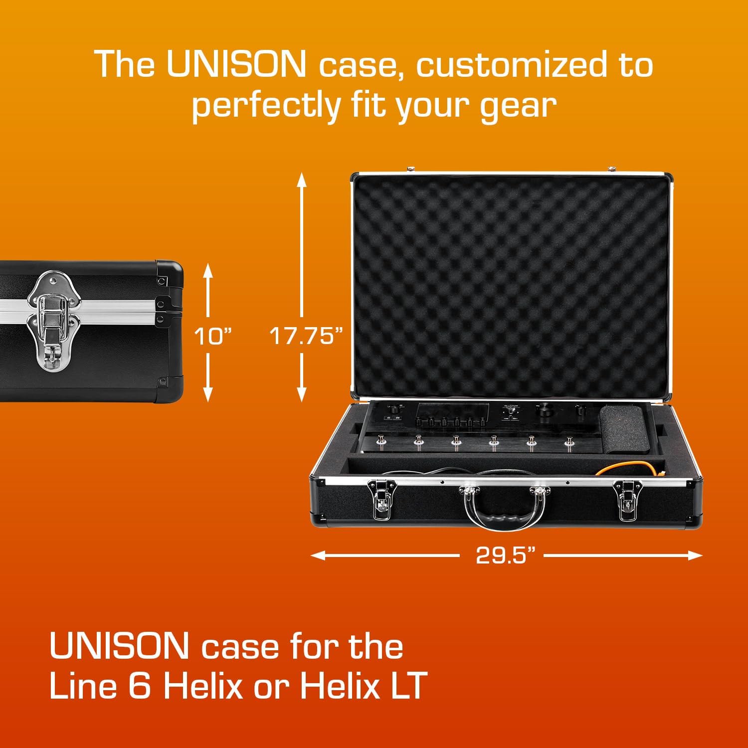 ANALOG CASES Line 6 HelixHelix LT – Estuche rígido UNISON ultraligero