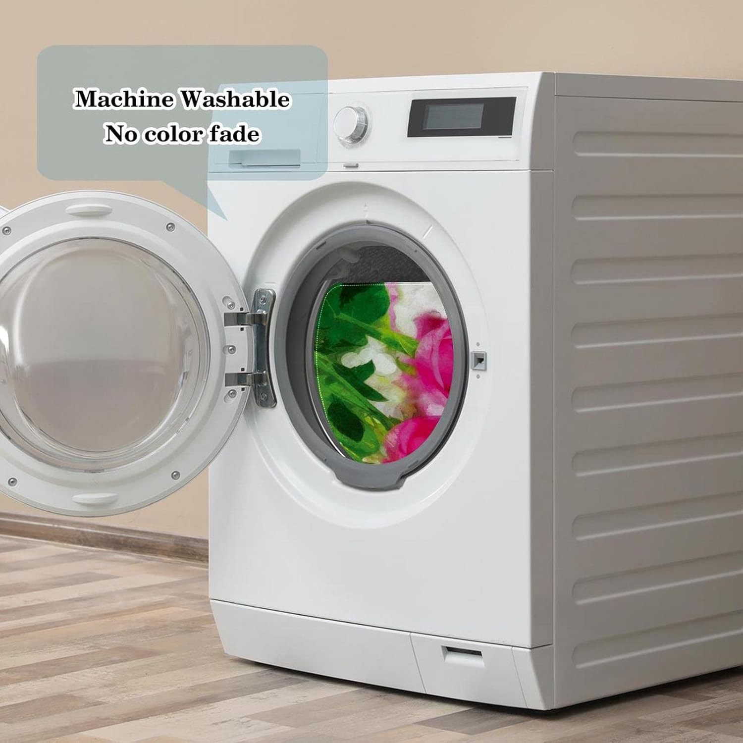 Tapete duradero para puerta delantera, tapete antideslizante y absorbente, resistente a la suciedad, para decoración de habitaciones, 24 x 16