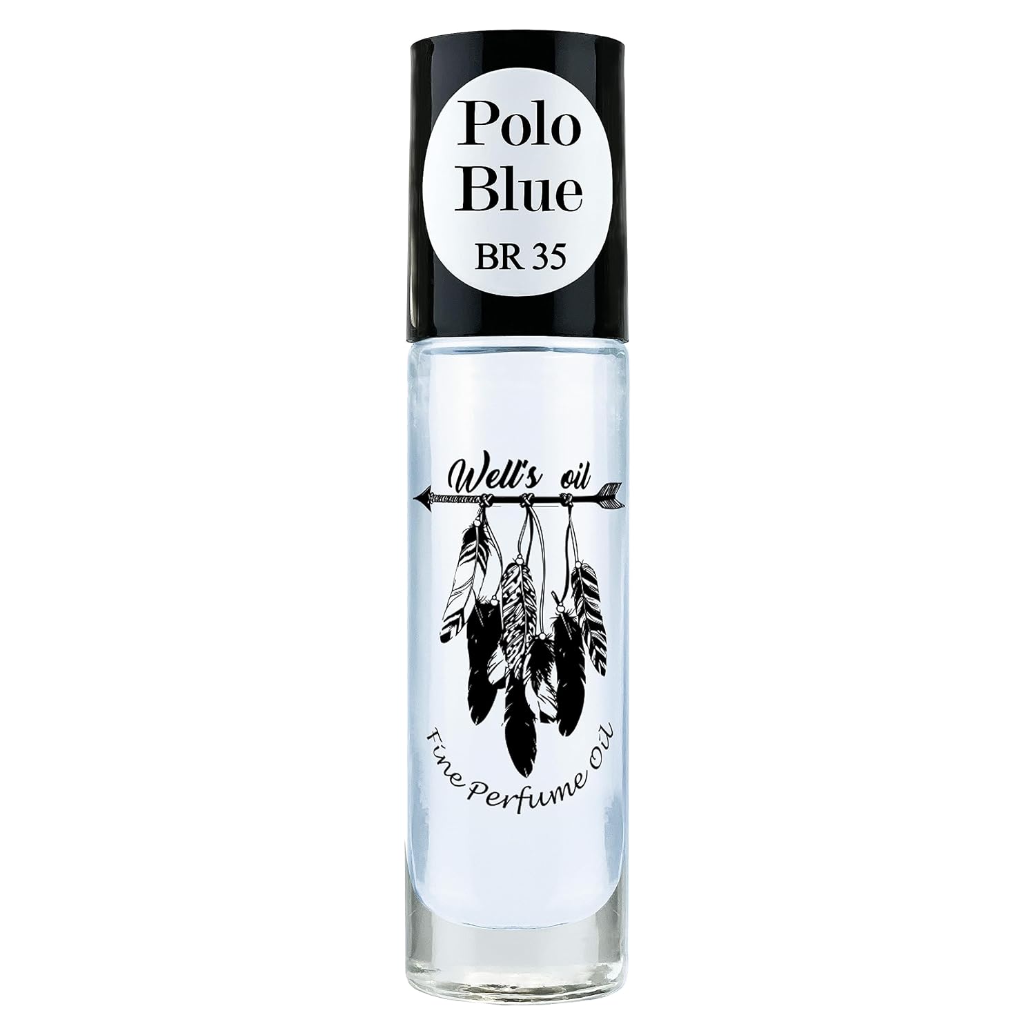Well’s – Aceite de perfume Roll-On de 0.33 fl oz I Clean, rico y puro, sin alcohol, a base de aceite, de larga duración, perfumes concentrados