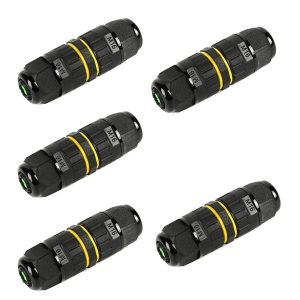 ATB Future – Conectores de cable de alimentación IP68 impermeables, caja de conexiones para exteriores, ideal para cables de 2 o 3 pines de Ø4-0.315 ATB Future – Conectores de cable de alimentación IP68 impermeables, caja de conexiones para exteriores, ideal para cables de 2 o 3 pines de Ø4-0.315