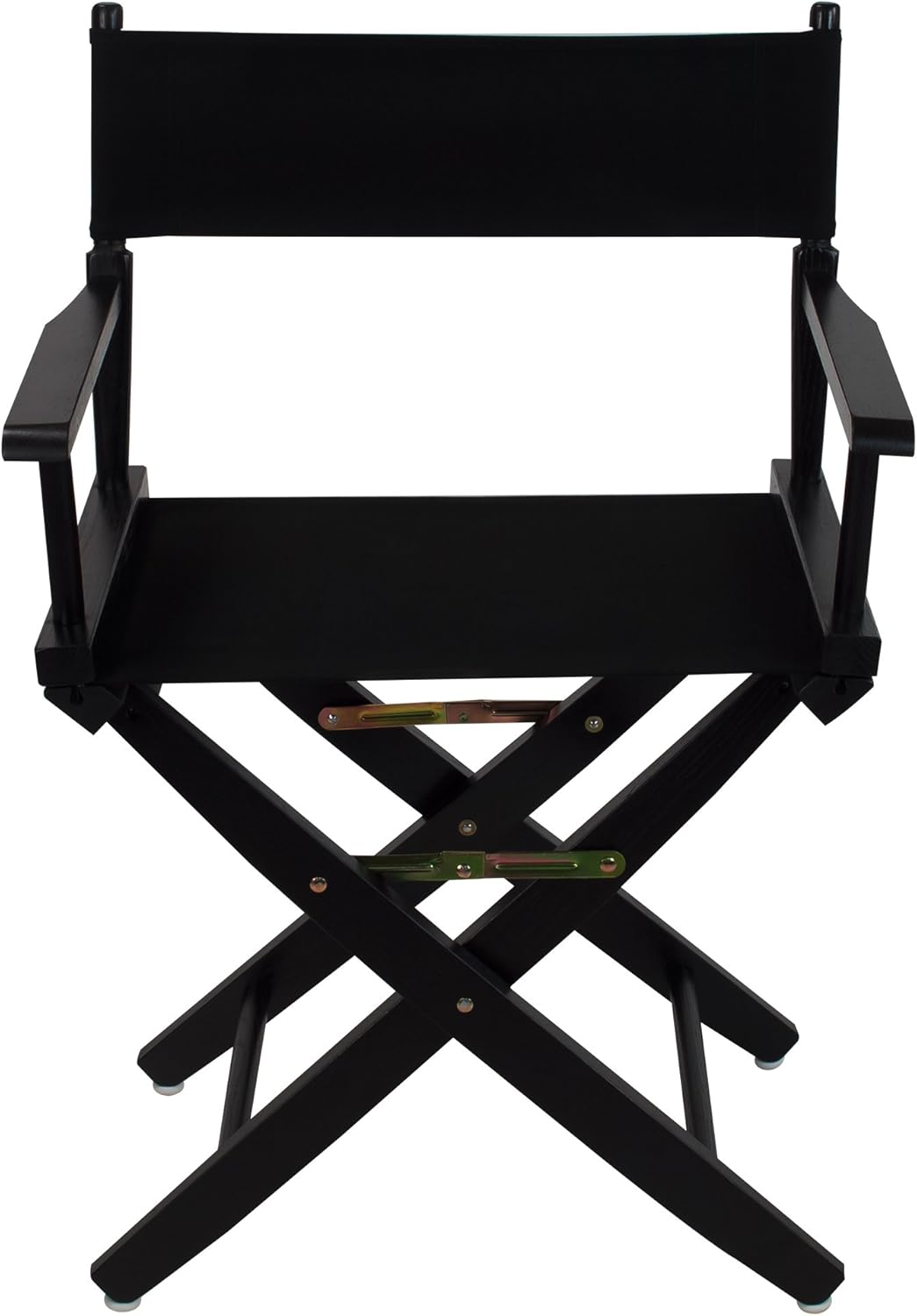 American Trails – Silla de director extra ancha de 18 pulgadas, marco negro con lona negra