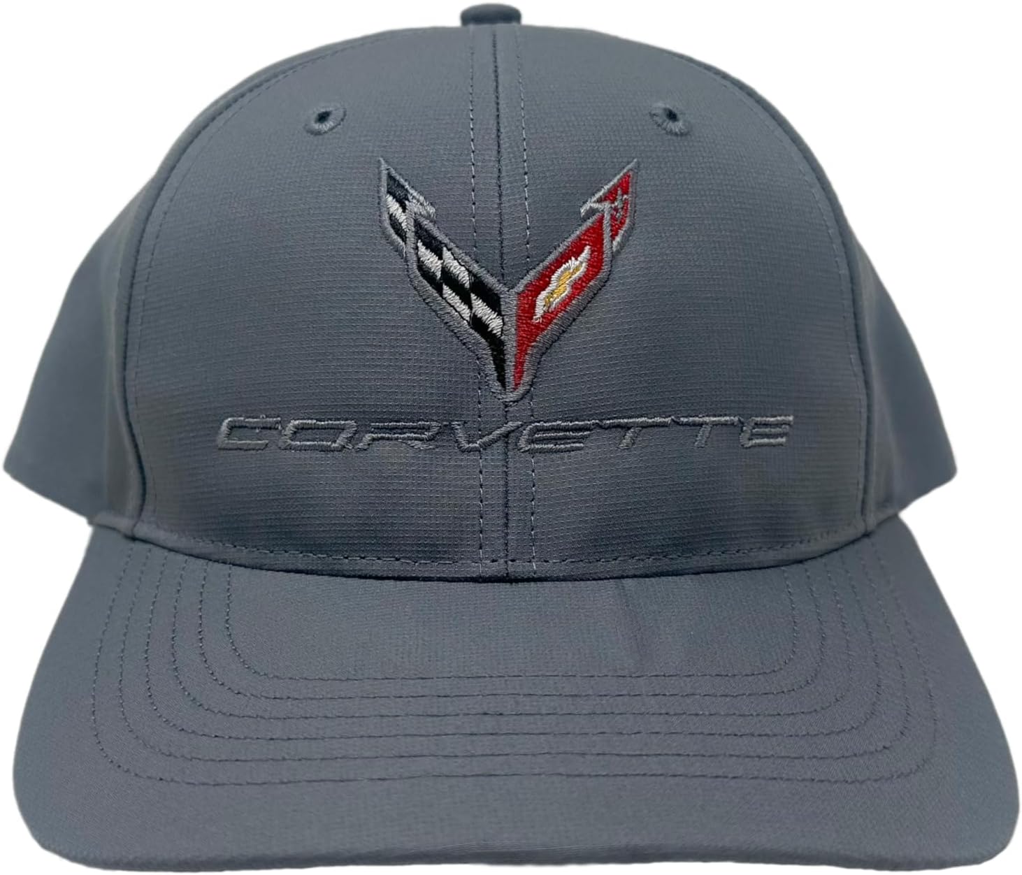 Gorra Corvette Next Generation StayDri Performance, Carbón vegetal