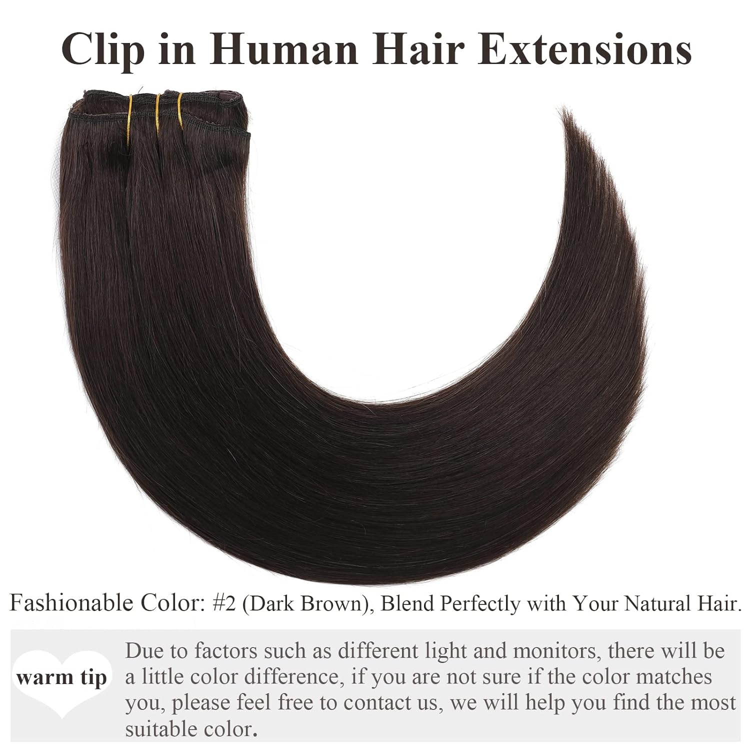 Extensiones de cabello humano con clip, 4.23 oz, 7 unidades, extensiones de cabello humano con clip, de 20 pulgadas, extensiones de cabello humano