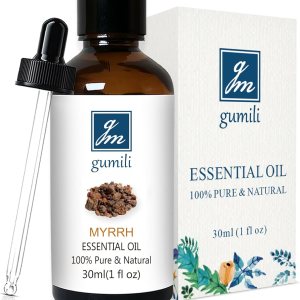 Aceite esencial de mirra, 100% puro, 1.0 fl oz, GM Gumili, aromaterapia, cuidado de la piel, difusor para el hogar Aceite esencial de mirra, 100% puro, 1.0 fl oz, GM Gumili, aromaterapia, cuidado de la piel, difusor para el hogar