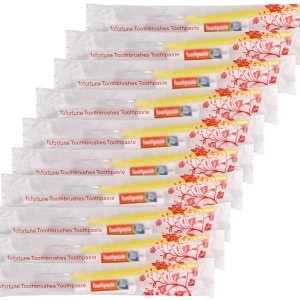 Cepillos de dientes desechables con pasta de dientes (5 colores) (500) Cepillos de dientes desechables con pasta de dientes (5 colores) (500)