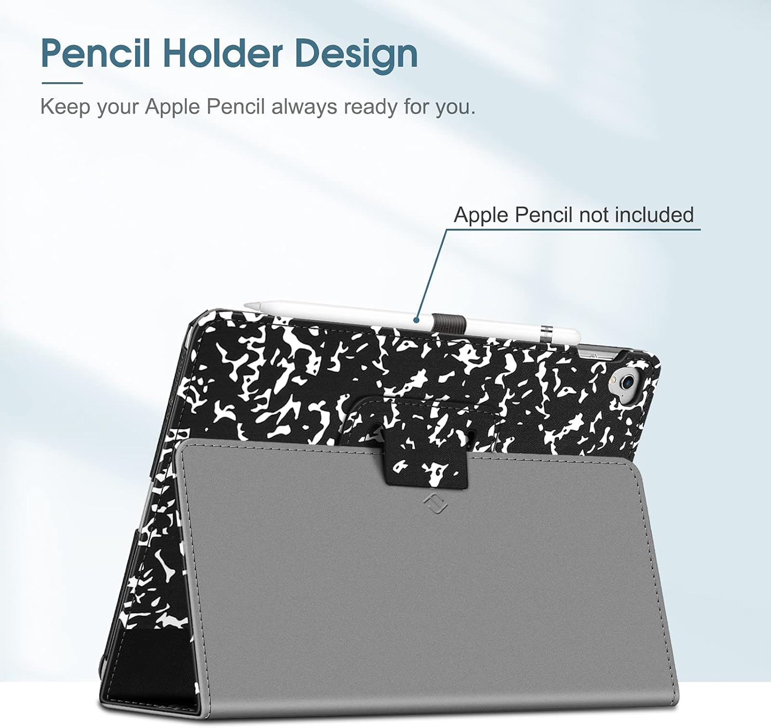Funda folio para iPad Pro 9.7 de Fintie, de cuero sintético (ajuste entallado) funda protectora con modo atril, función autodormir y autodespertarse