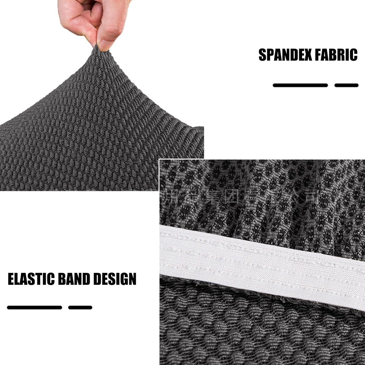 BAGASI Fundas para reposabrazos de sofá, protectores antideslizantes para reposabrazos de sofá, fundas de tela elástica para sillón reclinable,